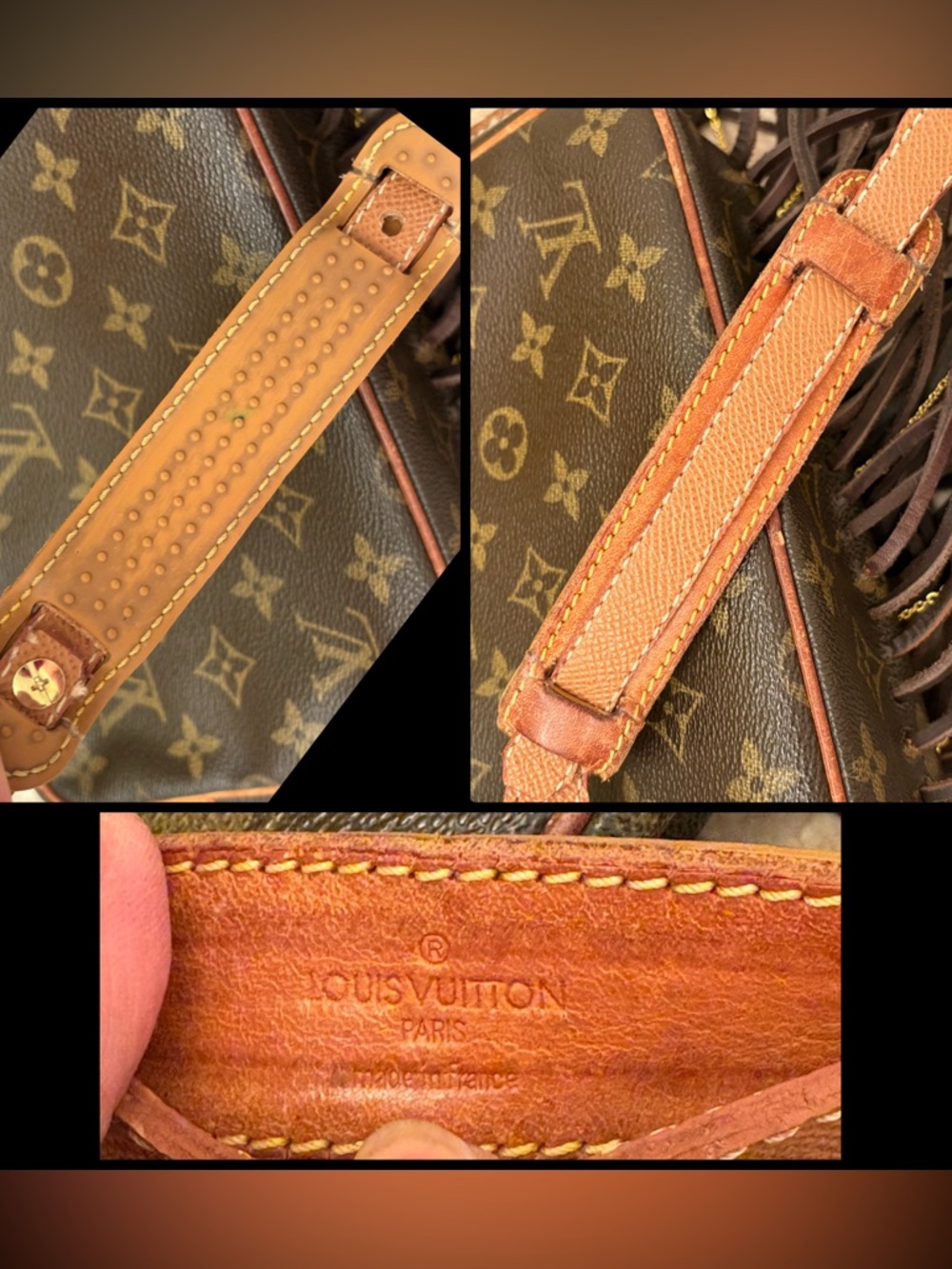 Authentic Louis Vuitton Vintage Compiegne Custom Fringed Crossbody with COA - Picture 13 of 15